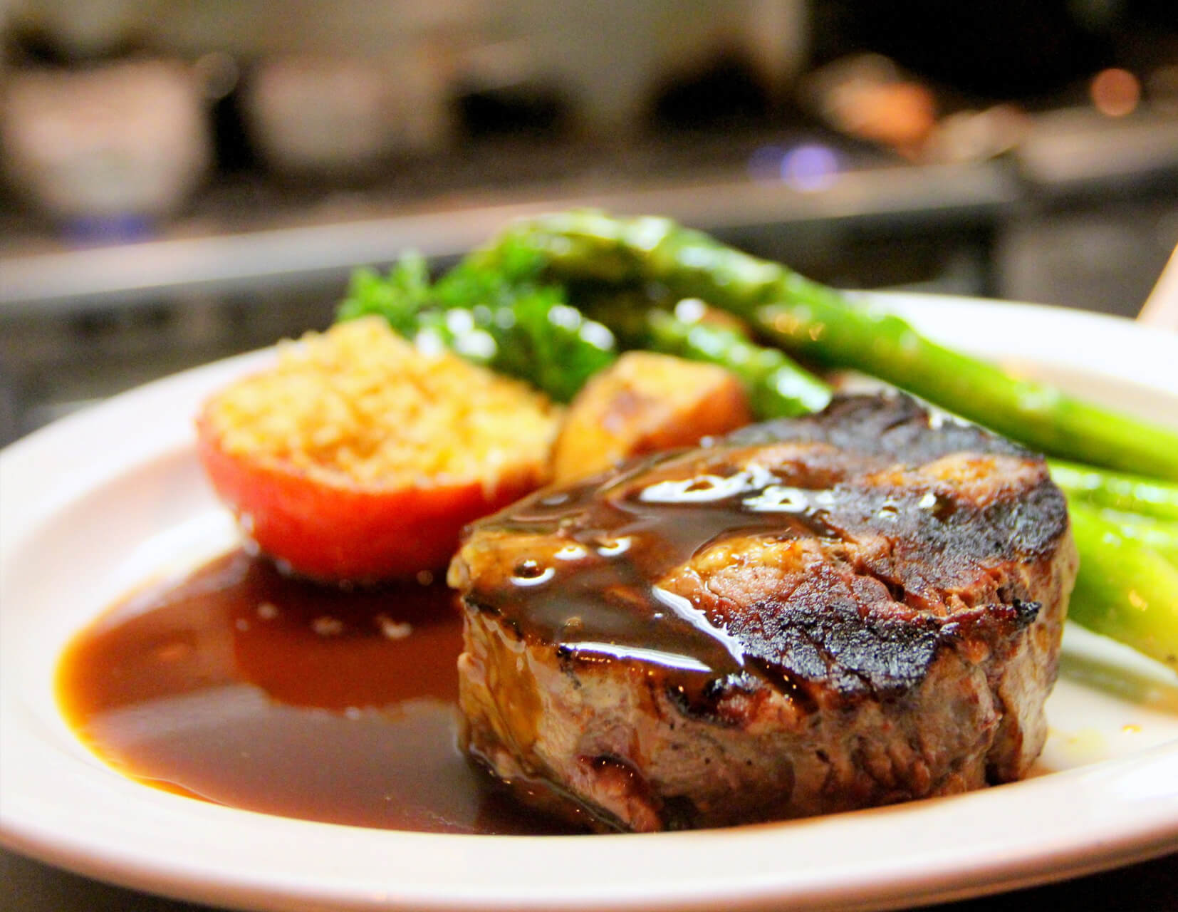 Grilled meat