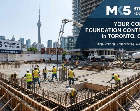 concrete foundation contractor in Toronto, Ontario