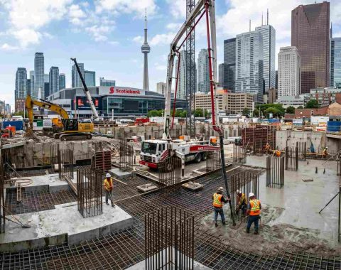 commercial concrete foundation in Toronto