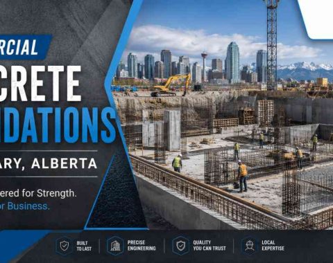 commercial concrete foundations in Calgary, Alberta