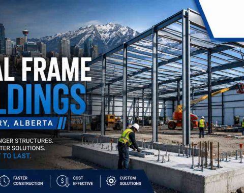 metal frame buildings in Calgary, Alberta