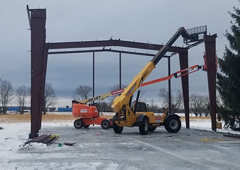 pre engineered metal building