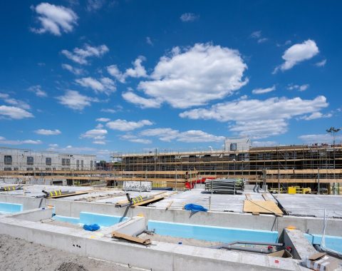 concrete slab and foundation